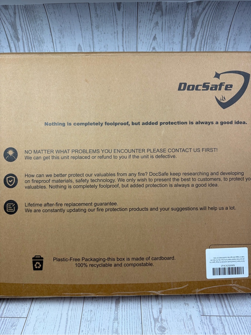NEW!! DocSafe Fireproof Briefcase (Gray) - Picture 3 of 10